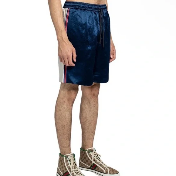 Gucci Japanese Acetate W/EMB Tide/Mix Boxing Shorts size 48